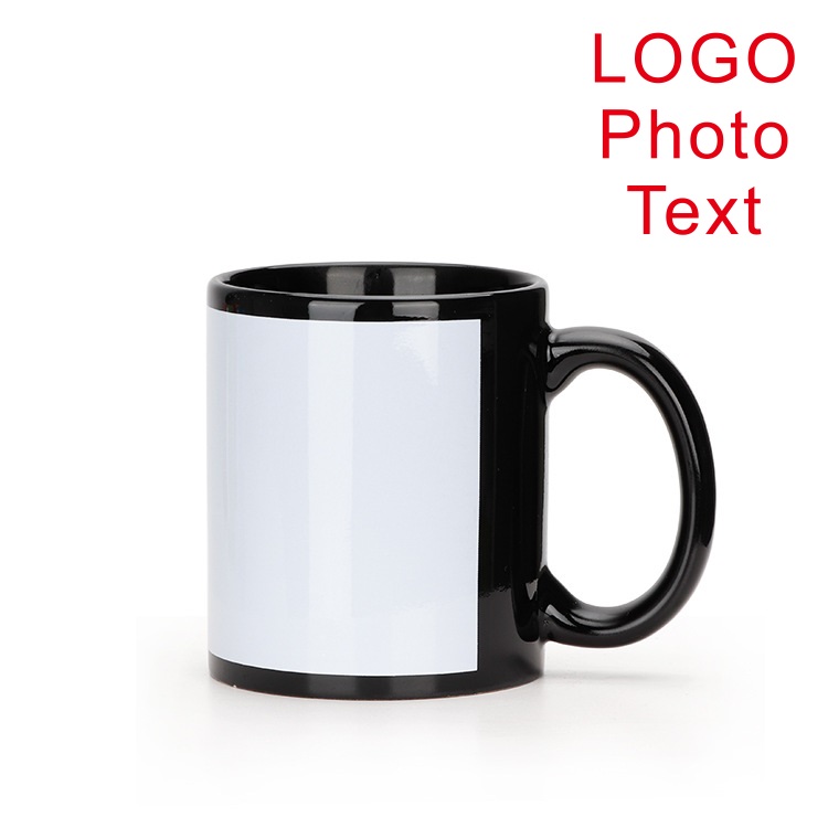 Cangkir hitam DIY LOGO keramik - Sublimation Mug White ulasan dan harga